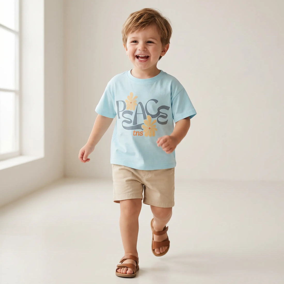 Lapace Tee - Light Blue THE NEW SOCIETY