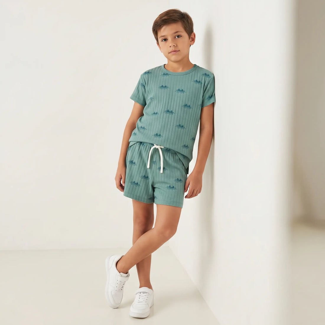 Sea Table Tee &amp; Shorts TINYCOTTONS