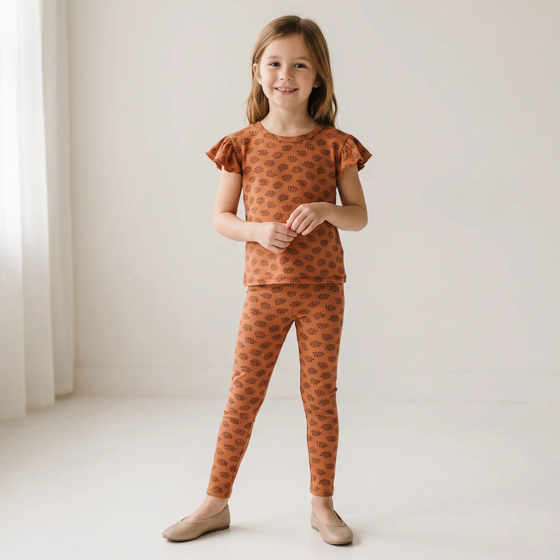Forget Me Not Crop Tee &amp; Pant TINYCOTTONS