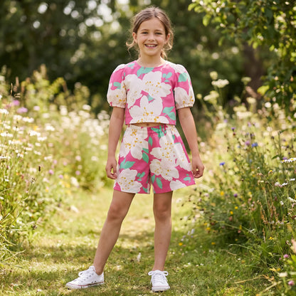 Girl Shirt &amp; Shorts - Orchidea ZHOE &amp; TOBIAH