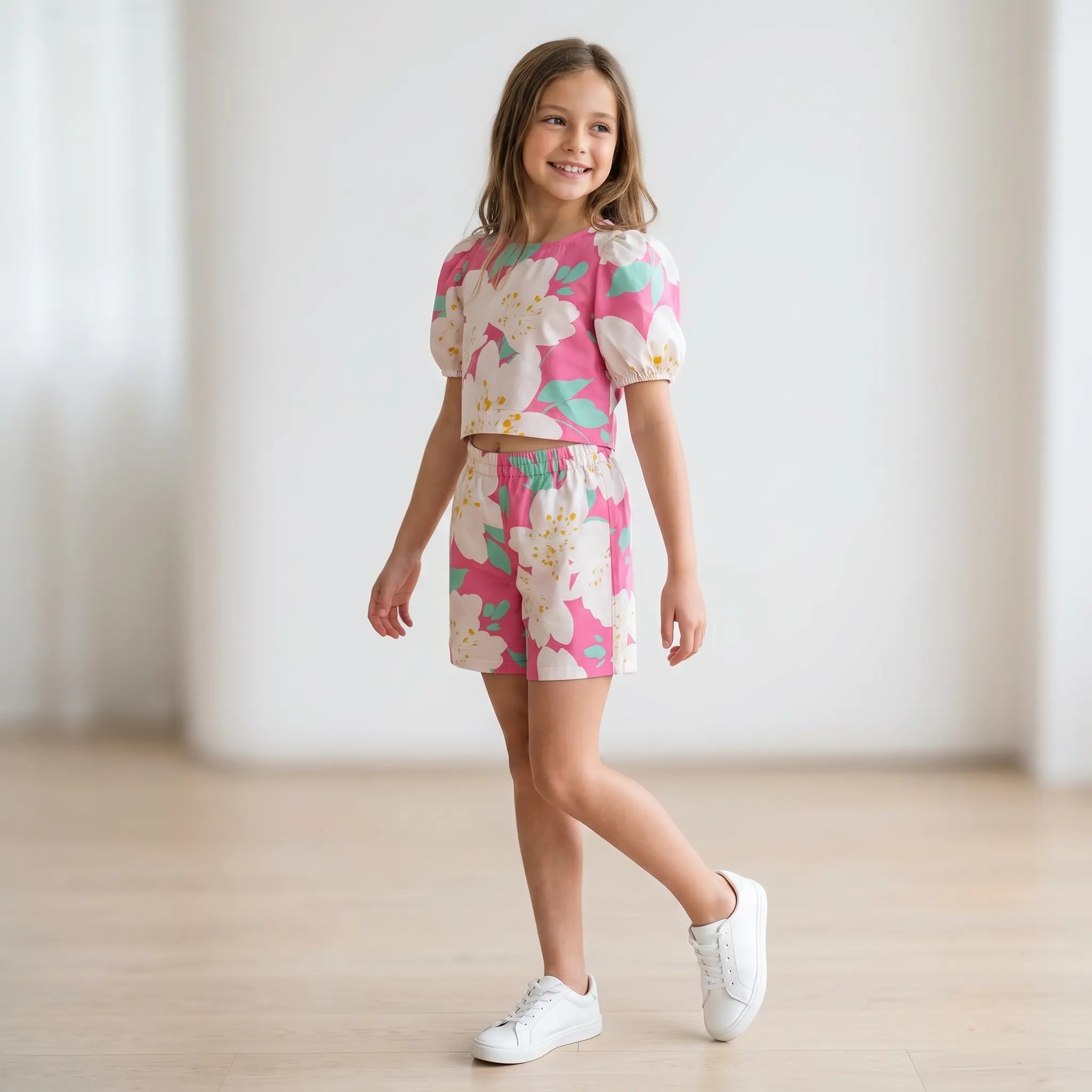 Girl Shirt &amp; Shorts - Orchidea ZHOE &amp; TOBIAH