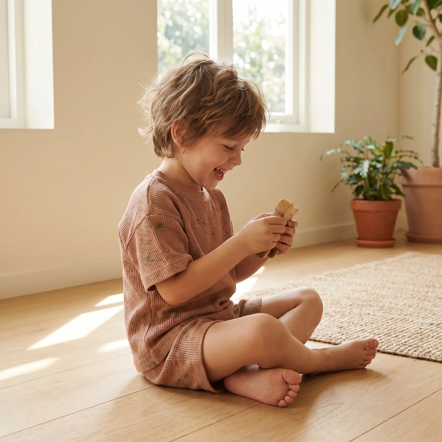 T-shirt &amp; Shorts - Sorrel Chestnut GARBO &amp; FRIENDS