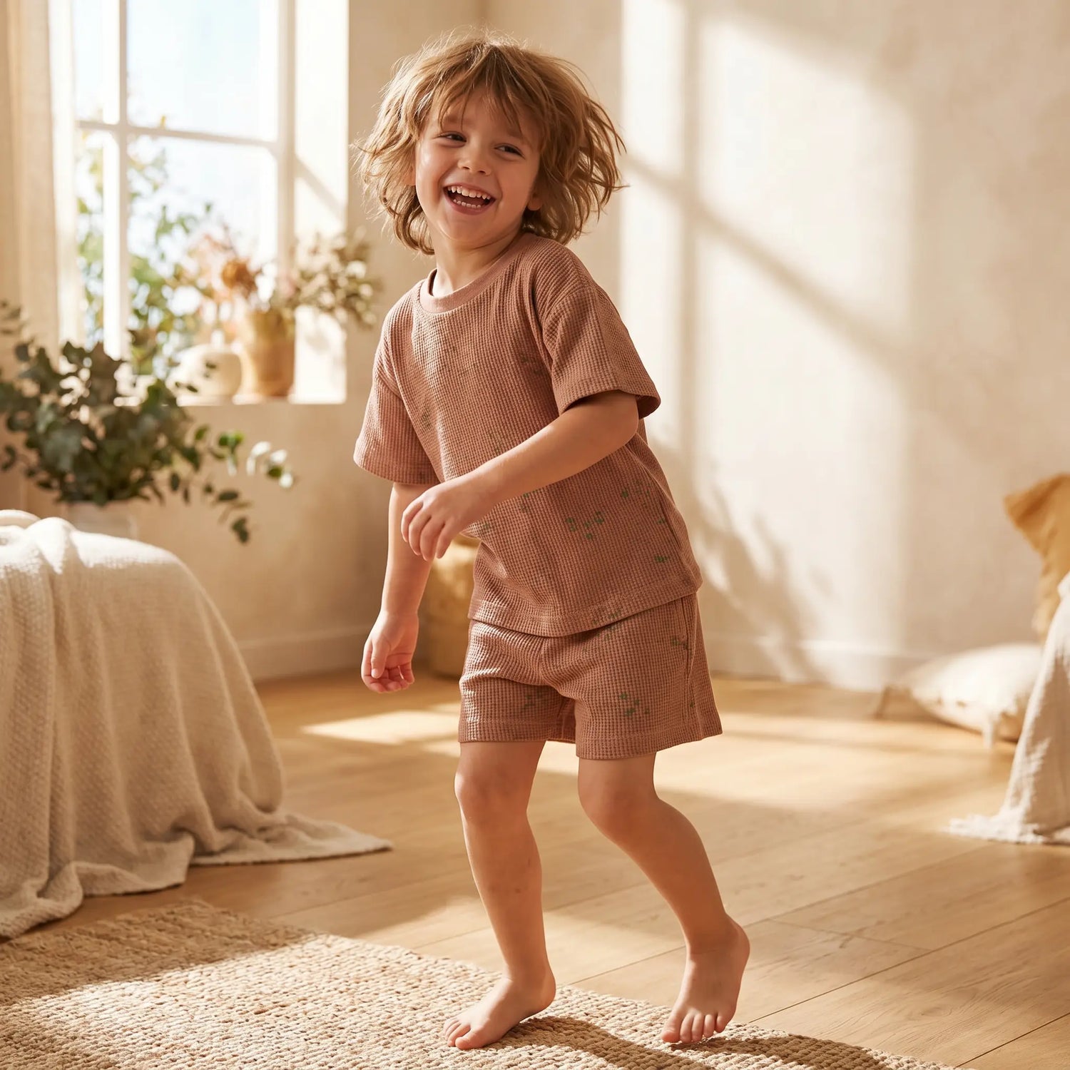 T-shirt &amp; Shorts - Sorrel Chestnut GARBO &amp; FRIENDS