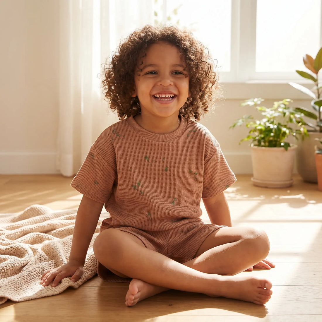 T-shirt &amp; Shorts - Sorrel Chestnut GARBO &amp; FRIENDS