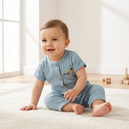 Jumpsuits Botama - Stone Blue LOUISE MISHA