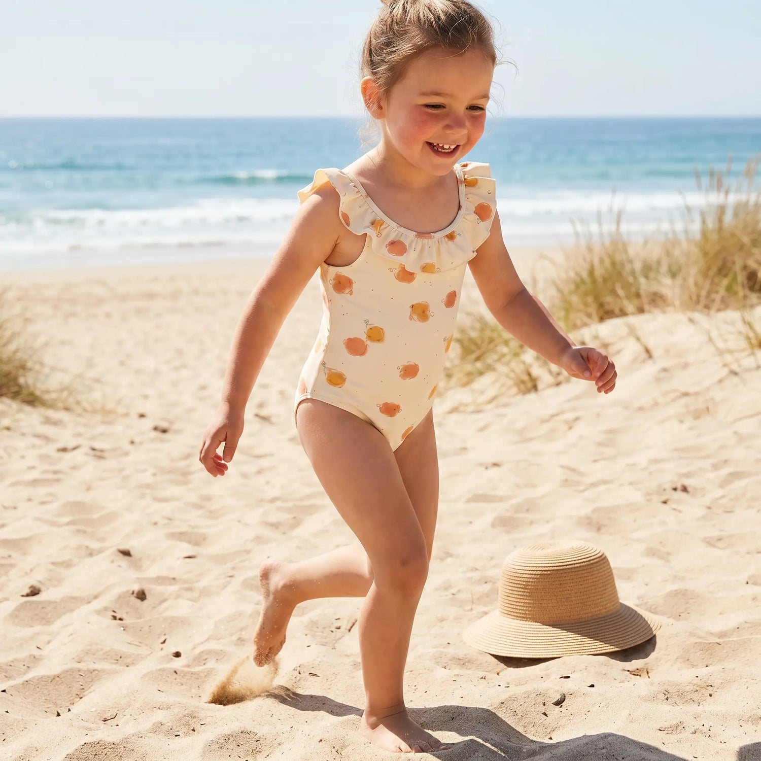 Kids Printed Jl Swimsuit - Karite PLAY UP