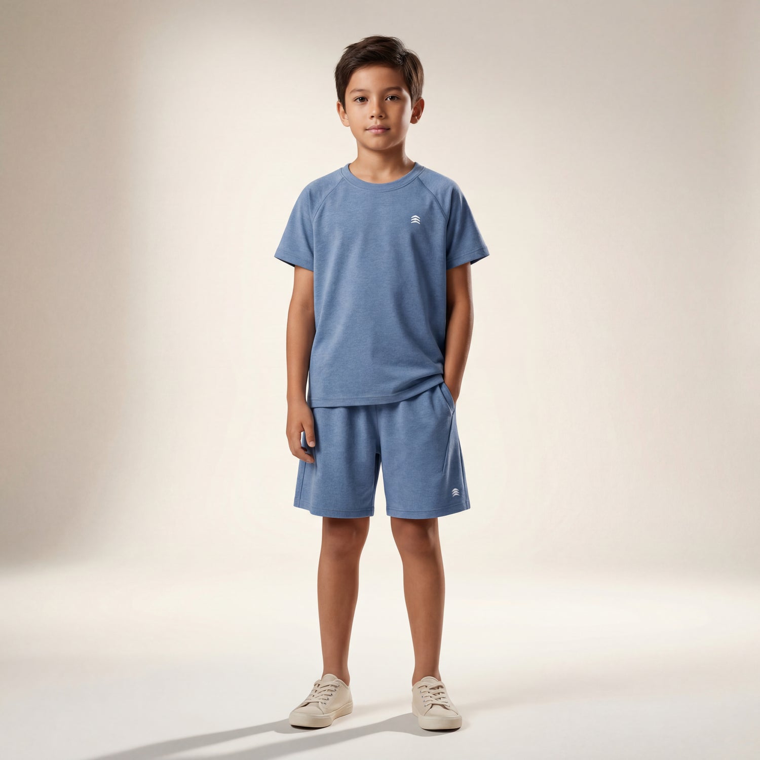 Boys Blue T-Shirt &amp; Shorts Set