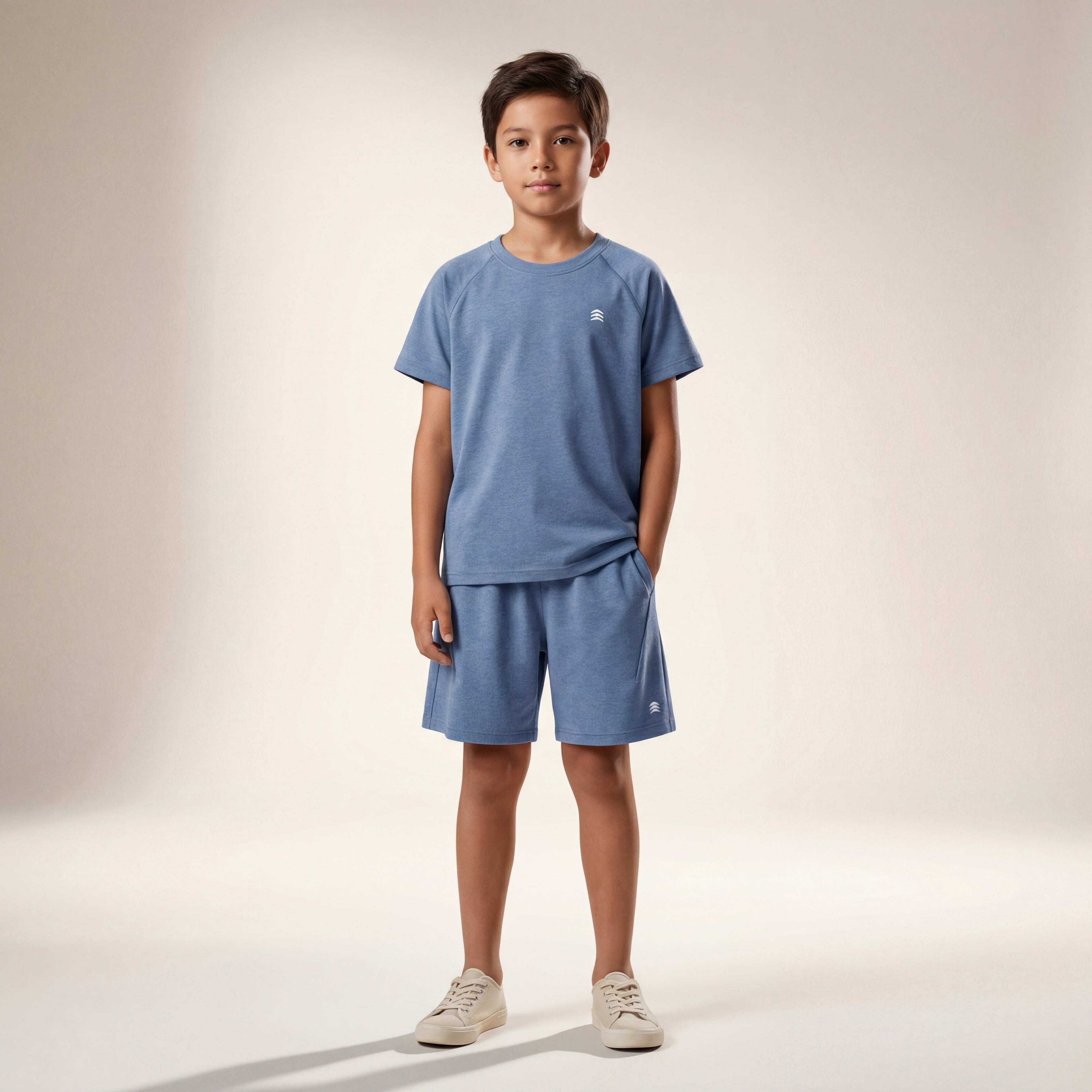 Boys Blue T-Shirt &amp; Shorts Set