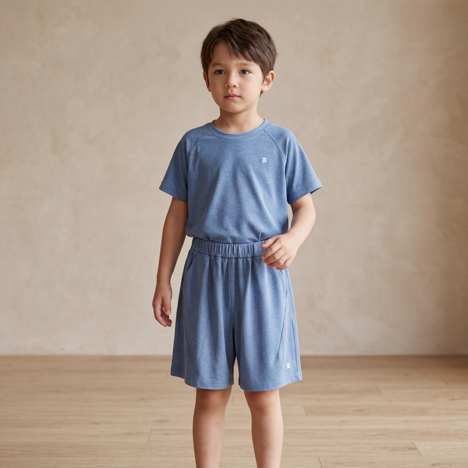 Boys Blue T-Shirt &amp; Shorts Set