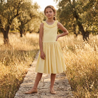 Girls Sun Bleached Organic Cotton Dress