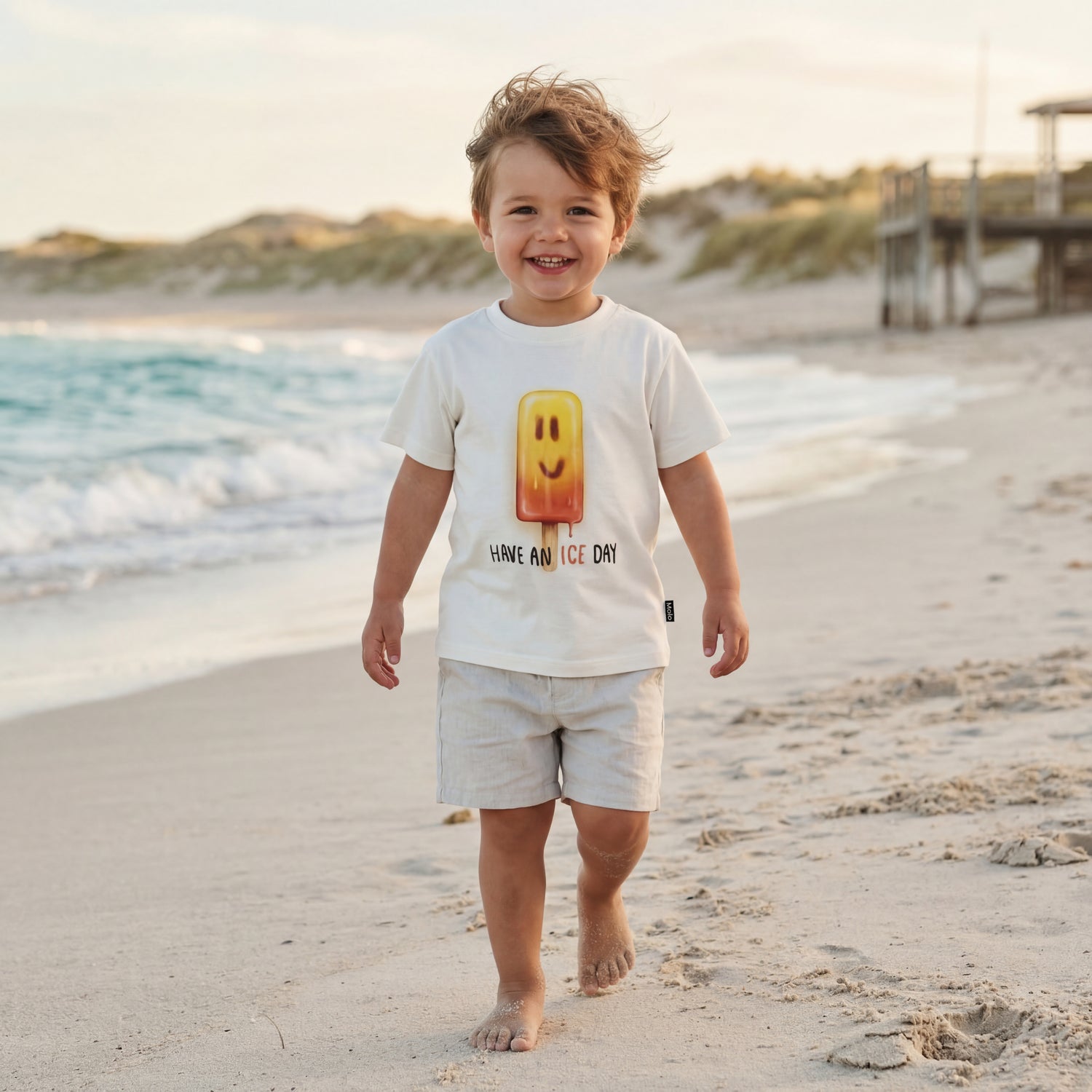 Boys Ice Day Organic Cotton T-Shirt