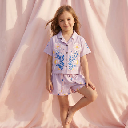 Alova Shirt &amp; Asya Shorts Set for Girls LOUISE MISHA