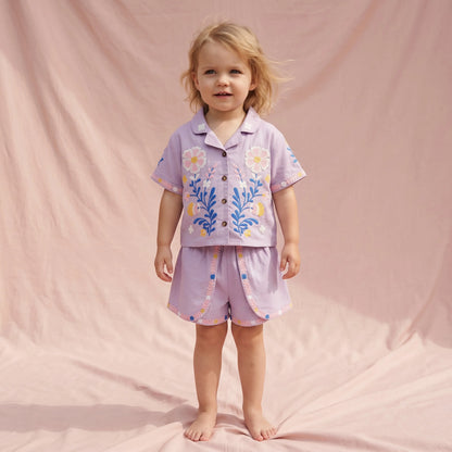 Alova Shirt &amp; Asya Shorts Set for Girls LOUISE MISHA