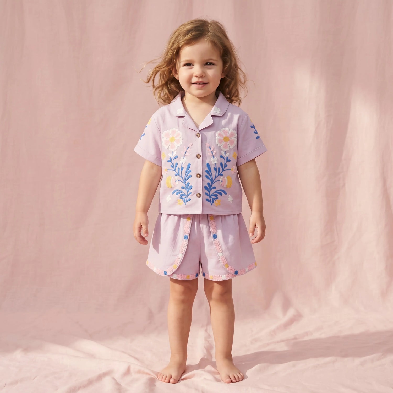 Alova Shirt &amp; Asya Shorts Set for Girls LOUISE MISHA