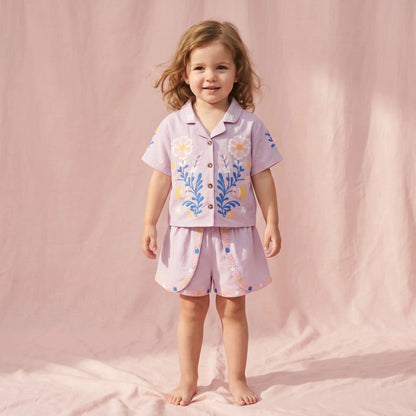 Alova Shirt &amp; Asya Shorts Set for Girls LOUISE MISHA