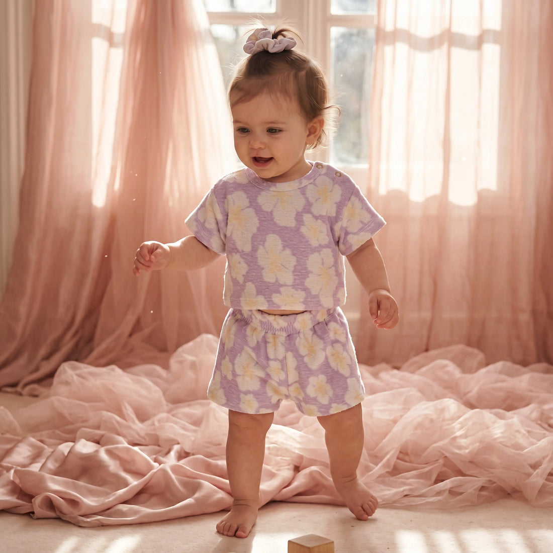 Kalistee Tee &amp; Clemoune Shorts Set for Girls LOUISE MISHA