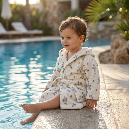 Bluebell Terry Bath Robe GARBO &amp; FRIENDS