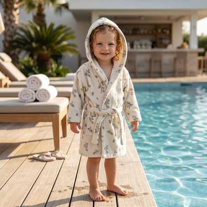 Bluebell Terry Bath Robe GARBO &amp; FRIENDS