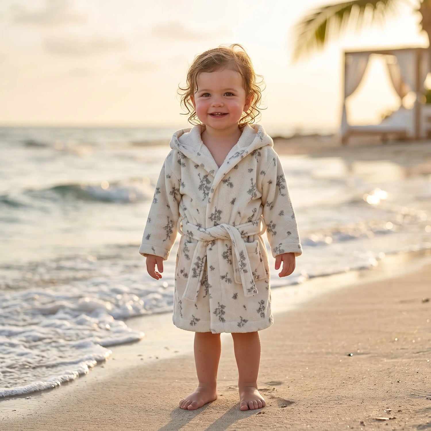 Bluebell Terry Bath Robe GARBO &amp; FRIENDS