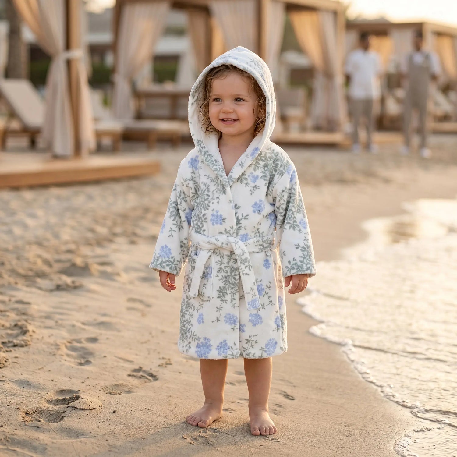 Terry Bathrobe Plumbago GARBO &amp; FRIENDS