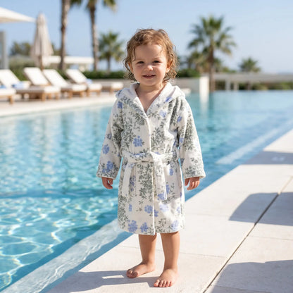 Terry Bathrobe Plumbago GARBO &amp; FRIENDS