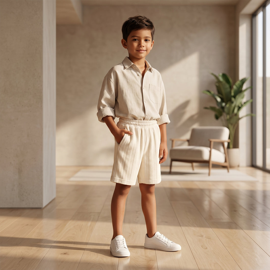 Boys Petra Terry Shorts