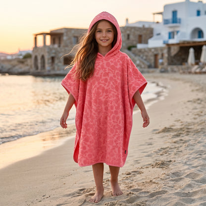 Girls Lemon Quotes Terry Beach Cover-Up Poncho