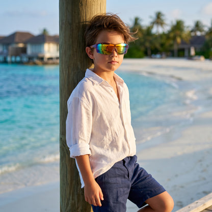 Boys Surf Faded Colours Sport Sunglasses