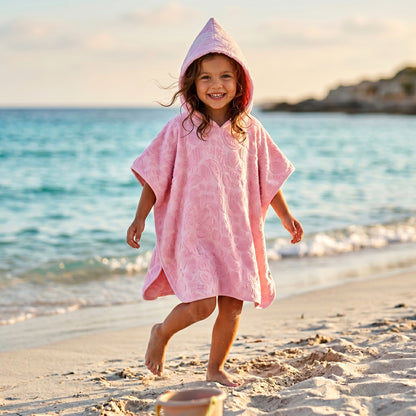 Girls Fruity Towel Beach Cover-Up Poncho