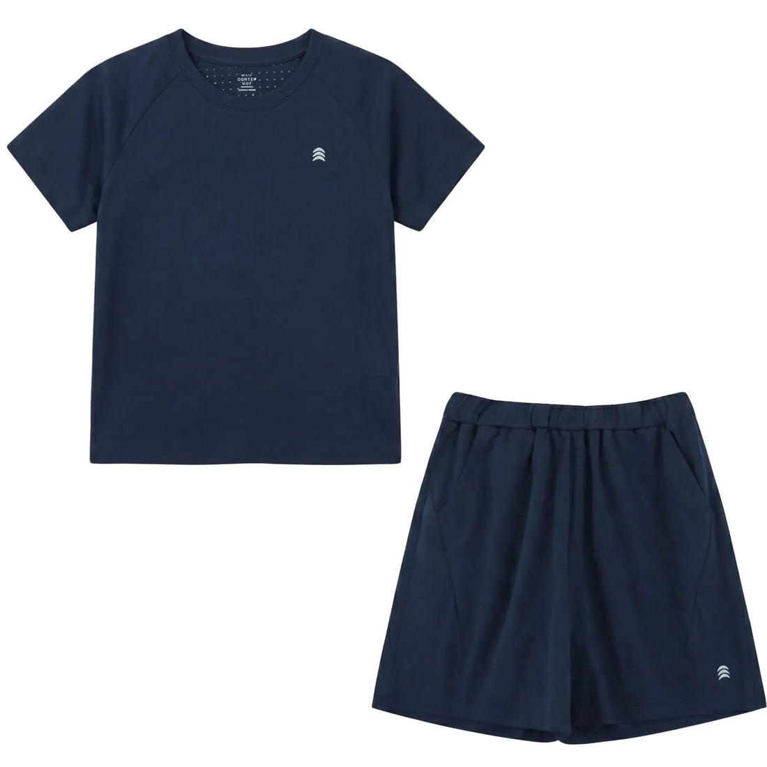 Boys Navy T-Shirt &amp; Shorts Set Sol Vera