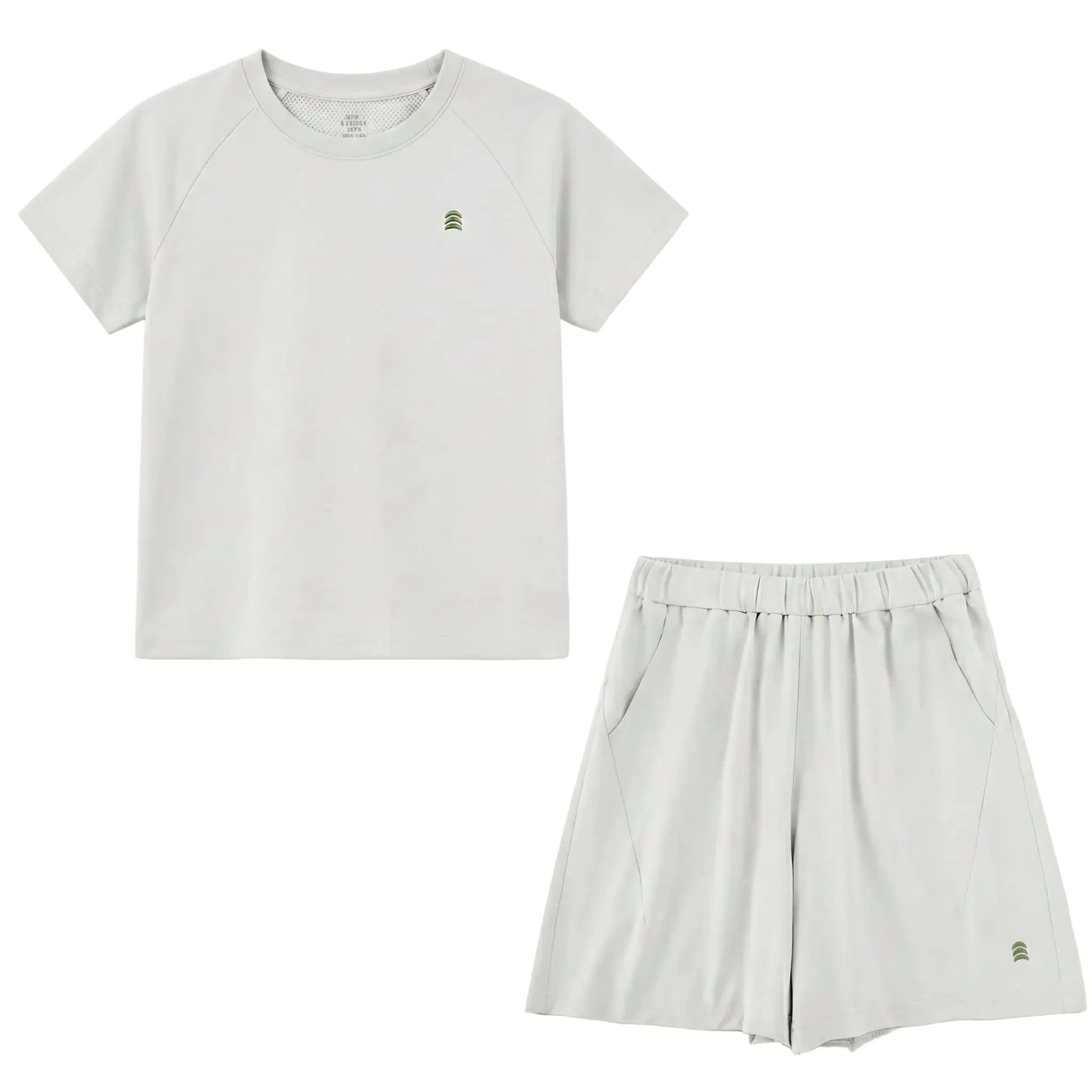 Boys Grey T-Shirt &amp; Shorts Set Sol Vera