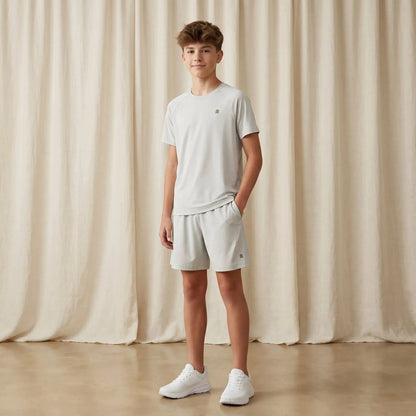 Boys Grey T-Shirt &amp; Shorts Set Sol Vera