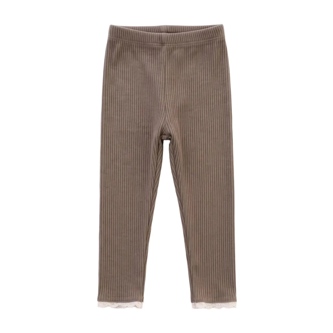 Luna Ribbed Leggings - Mocha ORELIE