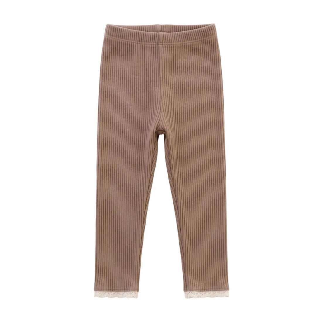 Luna Ribbed Leggings - Latte ORELIE