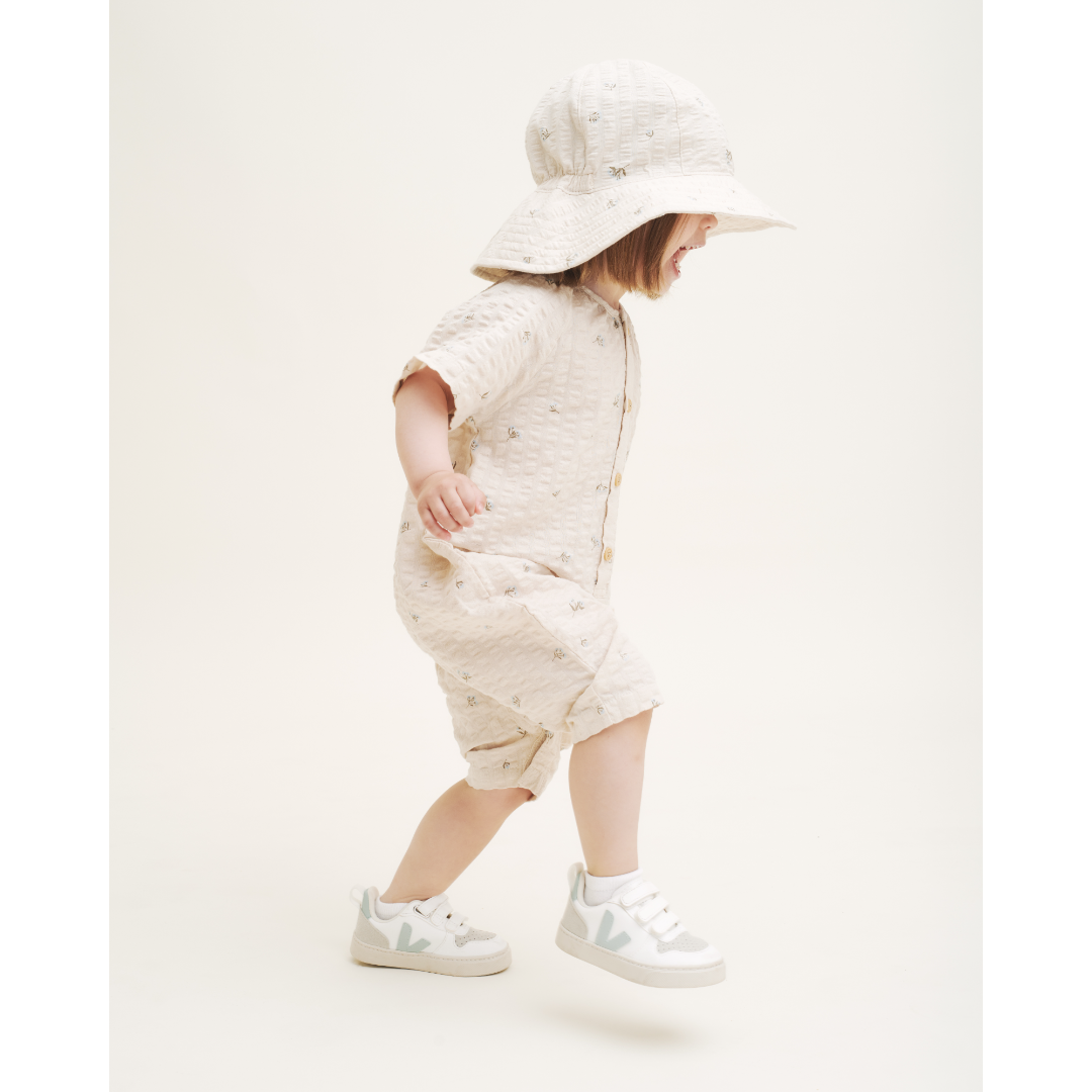 Seersucker Sun Hat - Grace