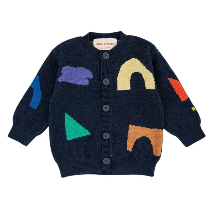 Baby Playful Jacquard Cardigan