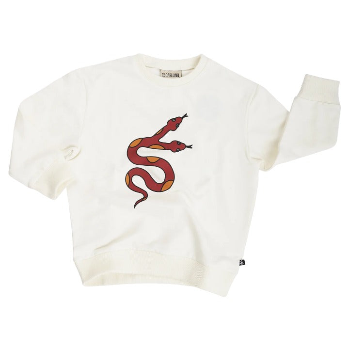 Sweater With Print White