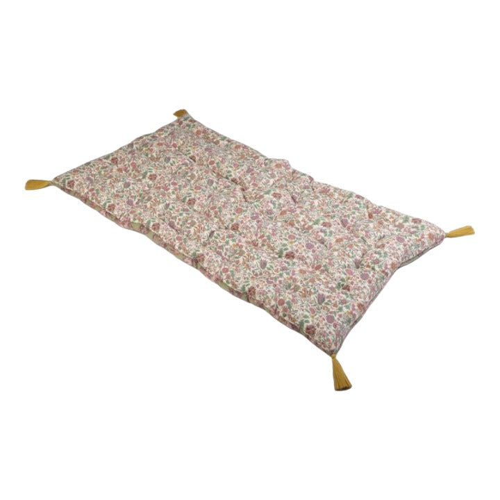 Holie Floor Cushion - Cream-khaki Mixprint