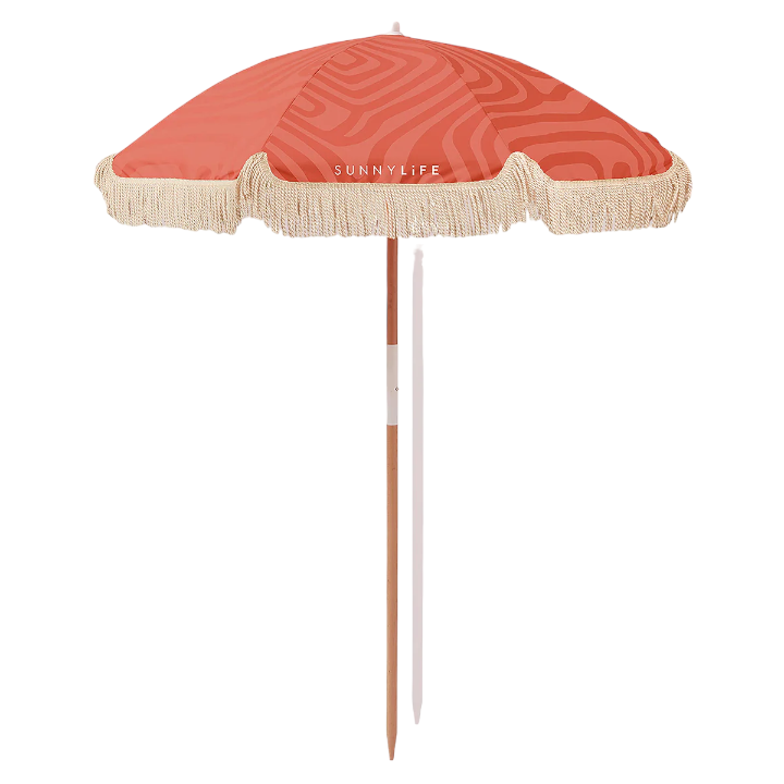Luxe Beach Umbrella Terracotta