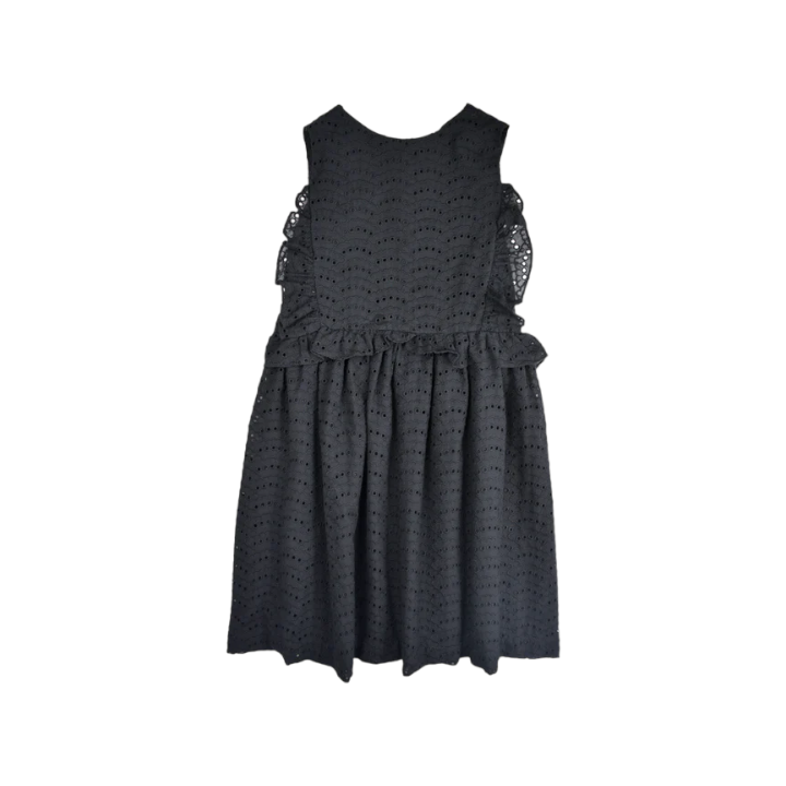 Girls Dress - Derin Black