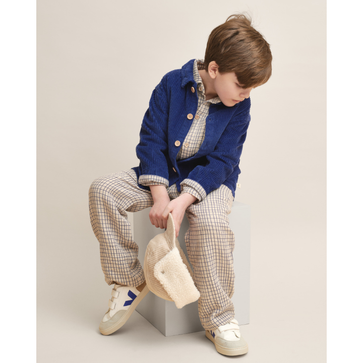 Cobalt Corduroy Jacket