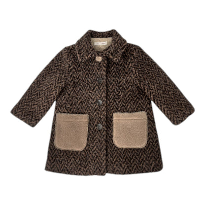 Brown Knitted Coat
