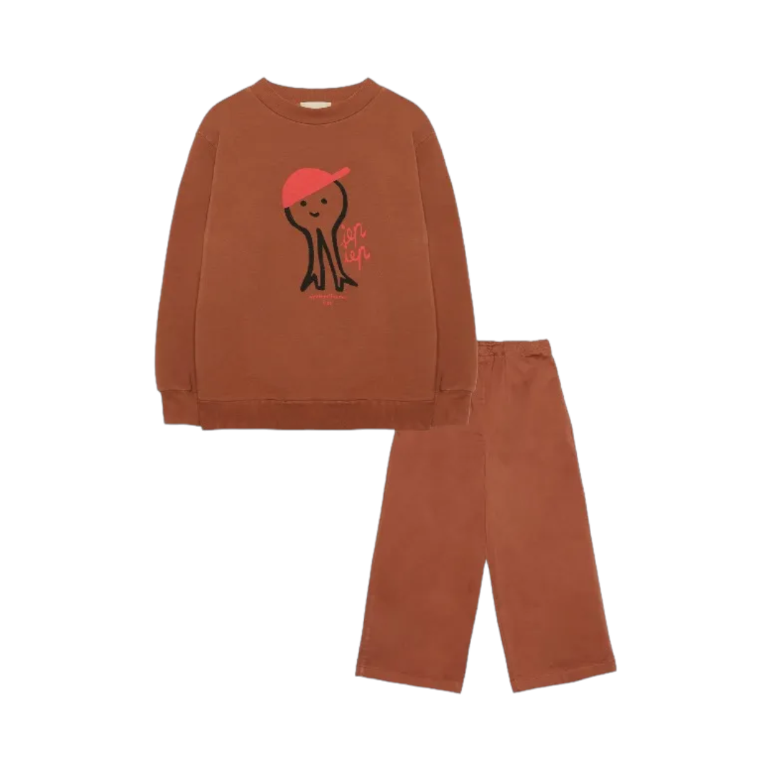 Lep Iep sweatshirt & Pants - Brown