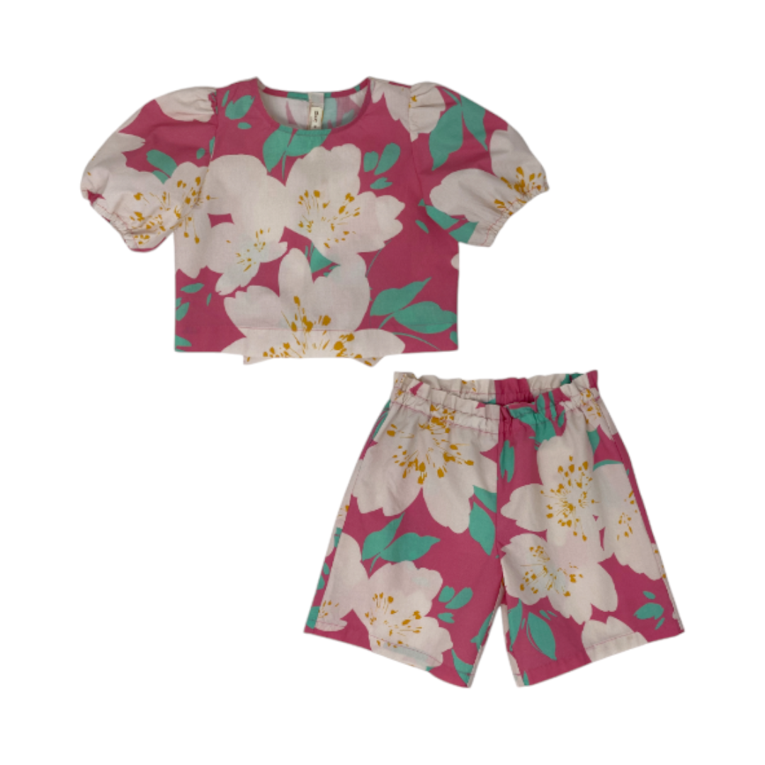 Girl Shirt &amp; Shorts - Orchidea
