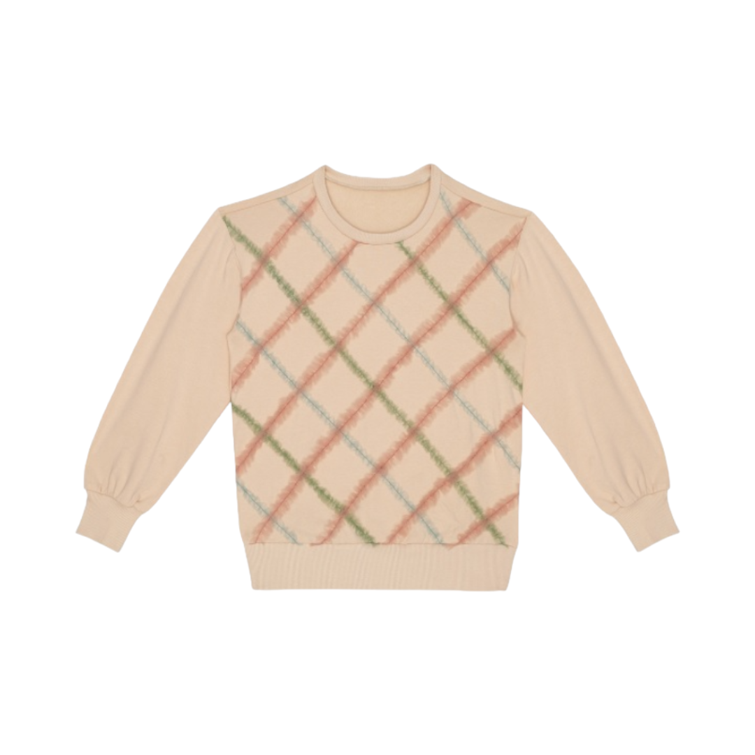 Sweater With Tule Katja Ivory Cream