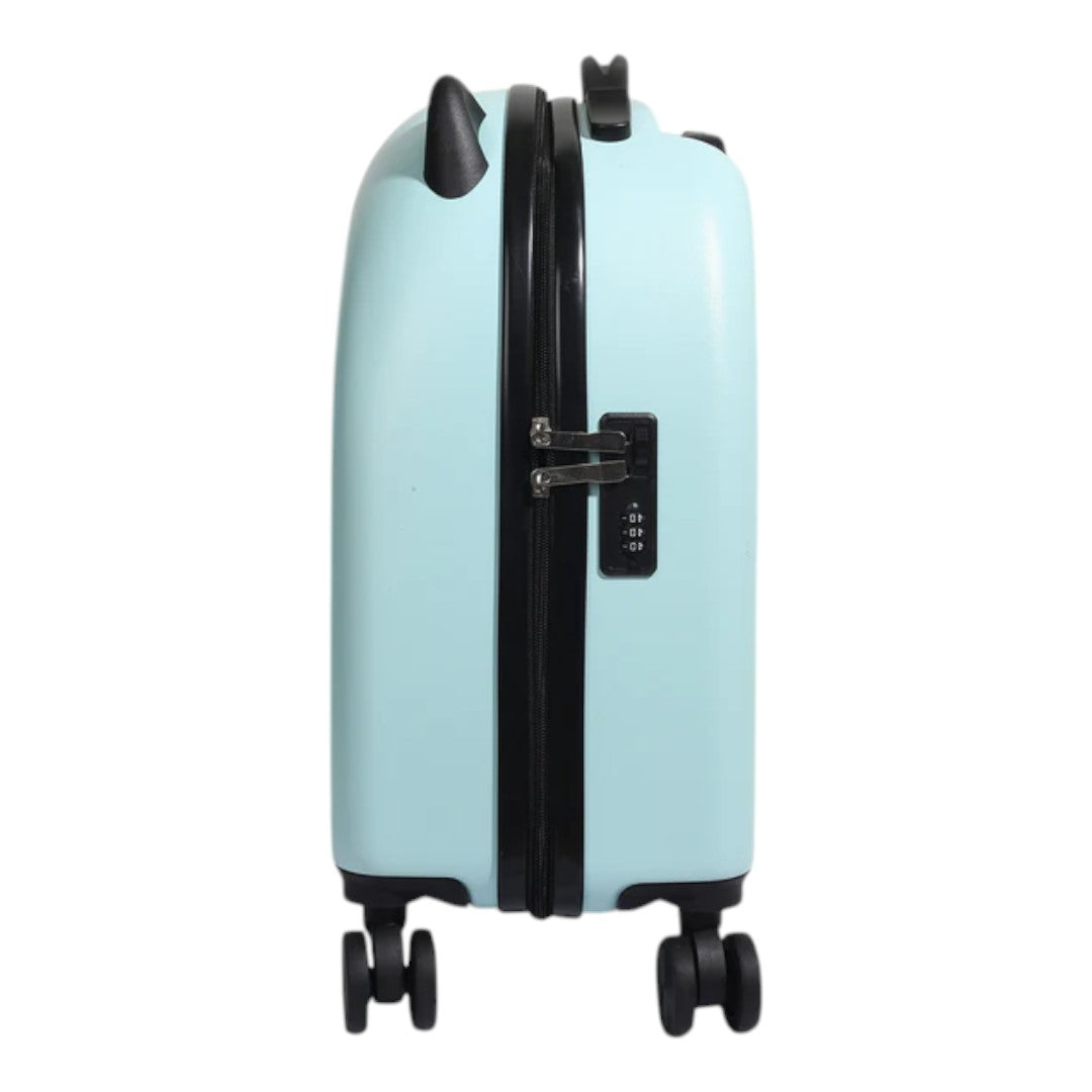 Travel Pals Collection 18 Inch Kids Travel Suitcase On Wheels - Blue