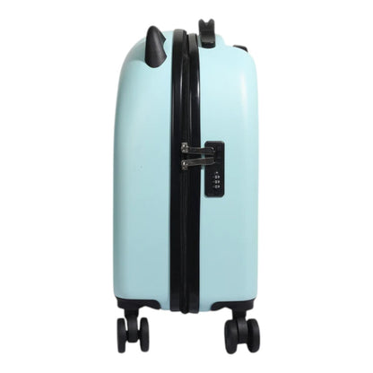 Travel Pals Collection 18 Inch Kids Travel Suitcase On Wheels - Blue