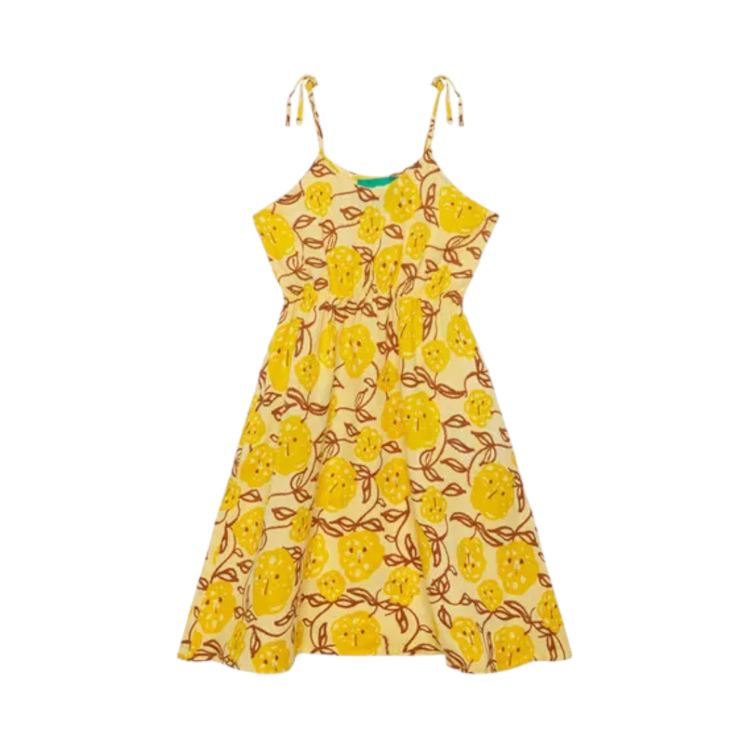 Mimosa linen dress