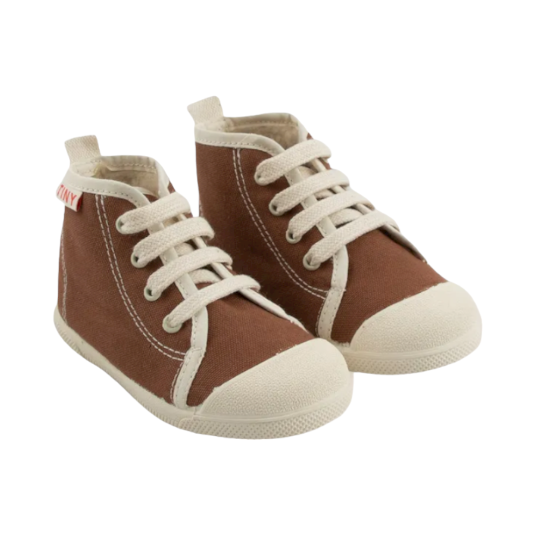Solid Hi-top Sneakers