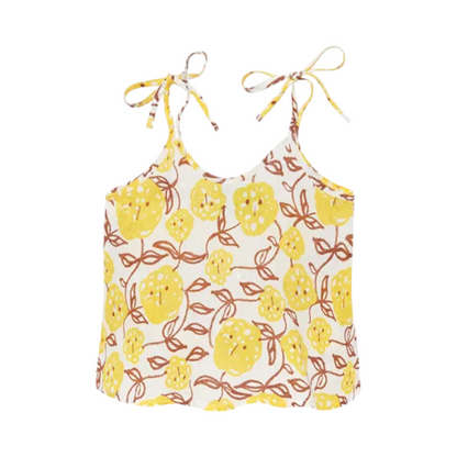 Mimosa linen top